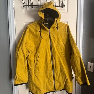Neiman Marcus Mustard Raincoat